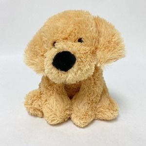 Anico Brown Puppy Dog Tan Soft Plush Stuffed Animal Toy Sitting 2009